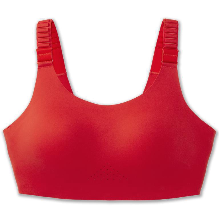 Brooks Dare Scoopback 2.0 NZ - Women's Sports Running Bra - Jamberry/Red (93528-EULM)